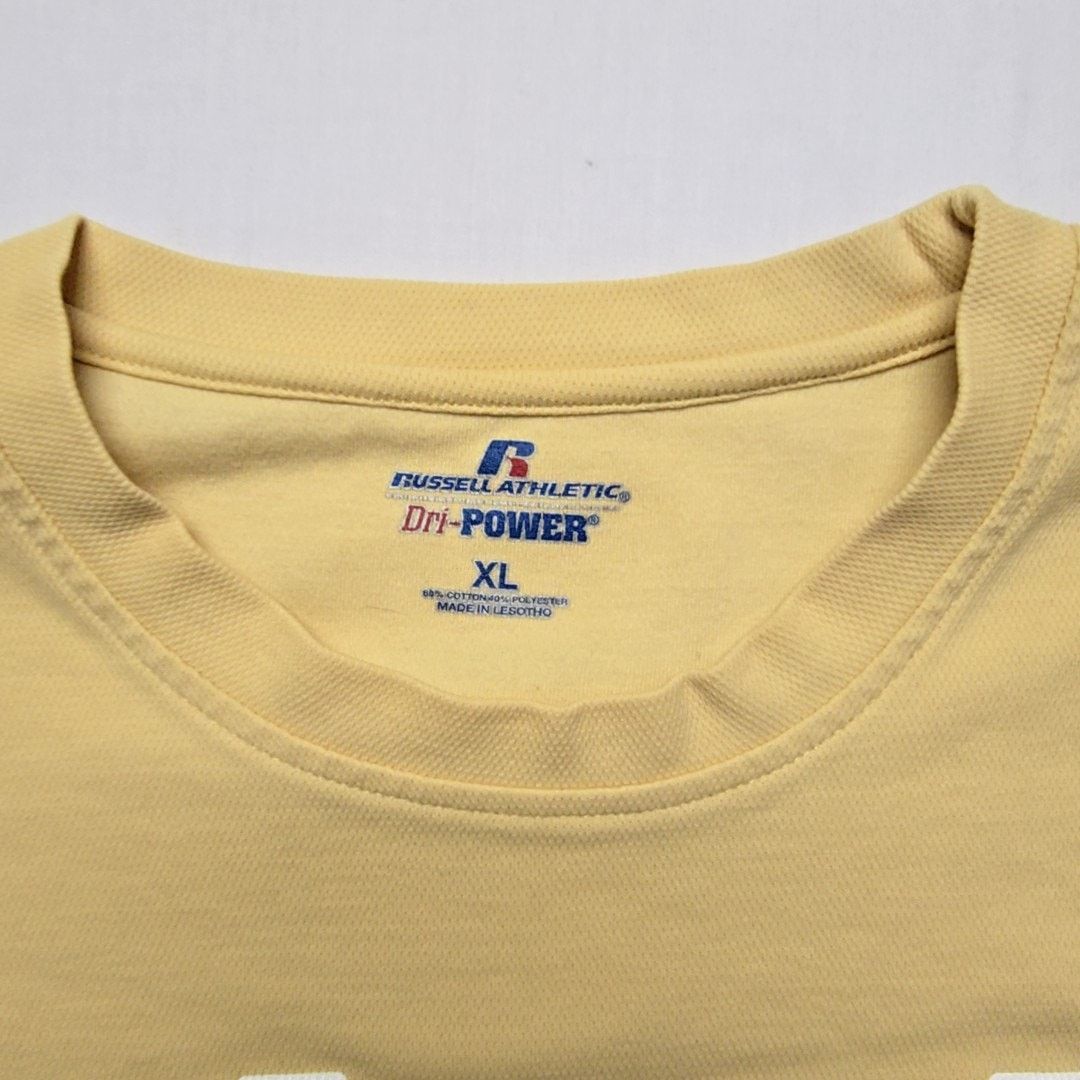 Russell Athletic Colorado State Football Shirt Yellow XL College Sport Tee Size US XL / EU 56 / 4 - 5 Thumbnail