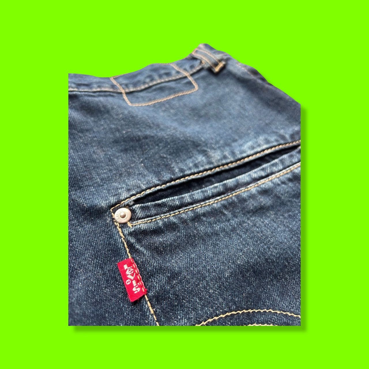 Levi's Y2K Vintage Levi’s Reworked Flare Jeans Unisex Size US 34 / EU 50 - 3 Thumbnail