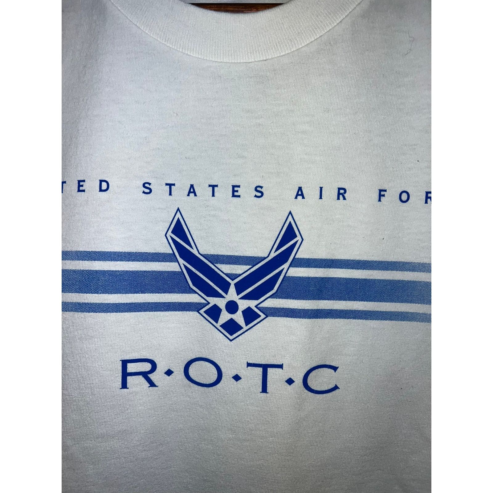 Vintage Vintage USAF ROTC Shirt United States Air Force Tee VTG L Size US L / EU 52-54 / 3 - 3 Thumbnail