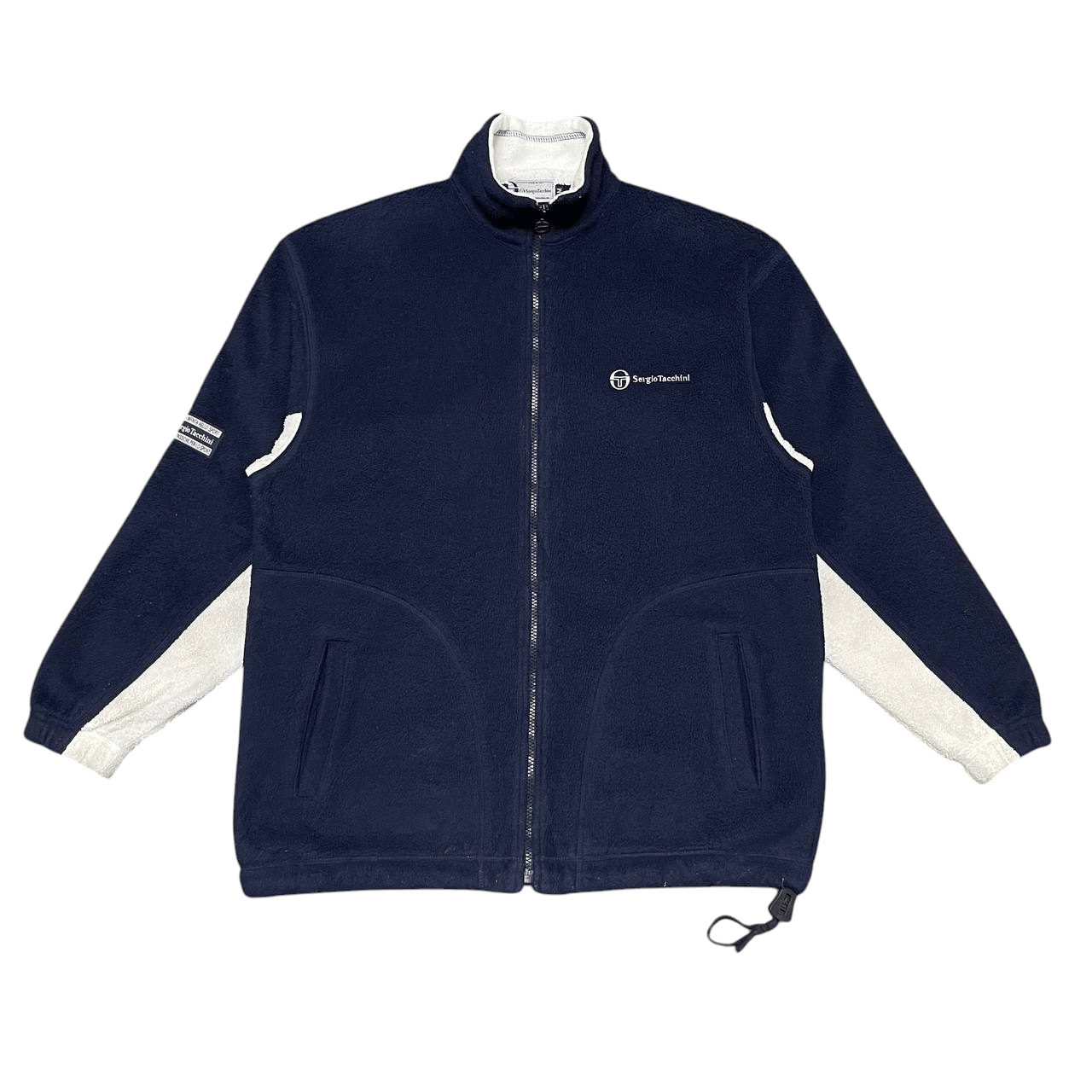 Sergio Tacchini Vintage Sergio Tacchini Italy Fleece Zipper Jacket Size US M / EU 48-50 / 2 - 1 Thumbnail