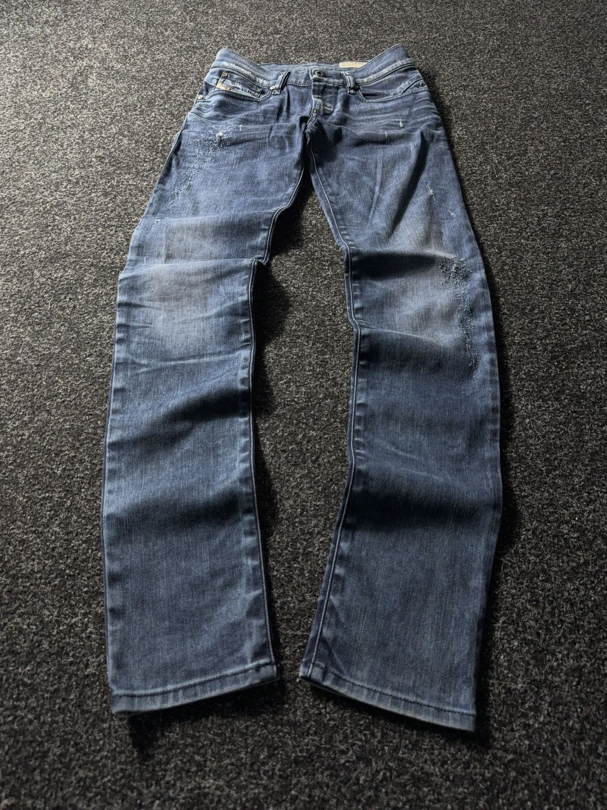 Diesel × If Six Was Nine × Vintage Vintage 90s Distressed Diesel Industry Jeans Skinny pants Size 25" / US 0 / IT 36 - 1 Thumbnail