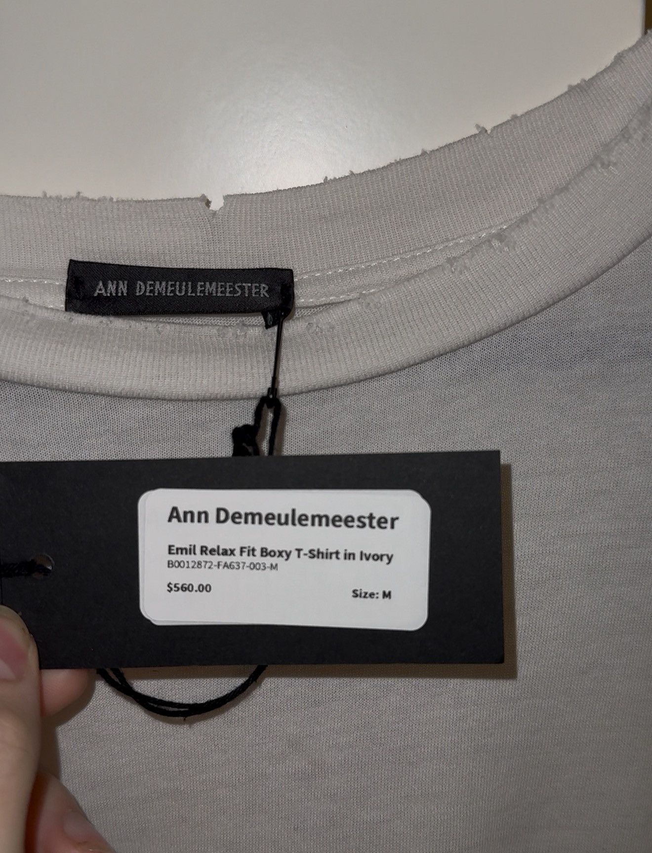 Ann Demeulemeester Ann Demuleemeester Sketchbook Tee Size US M / EU 48-50 / 2 - 4 Thumbnail