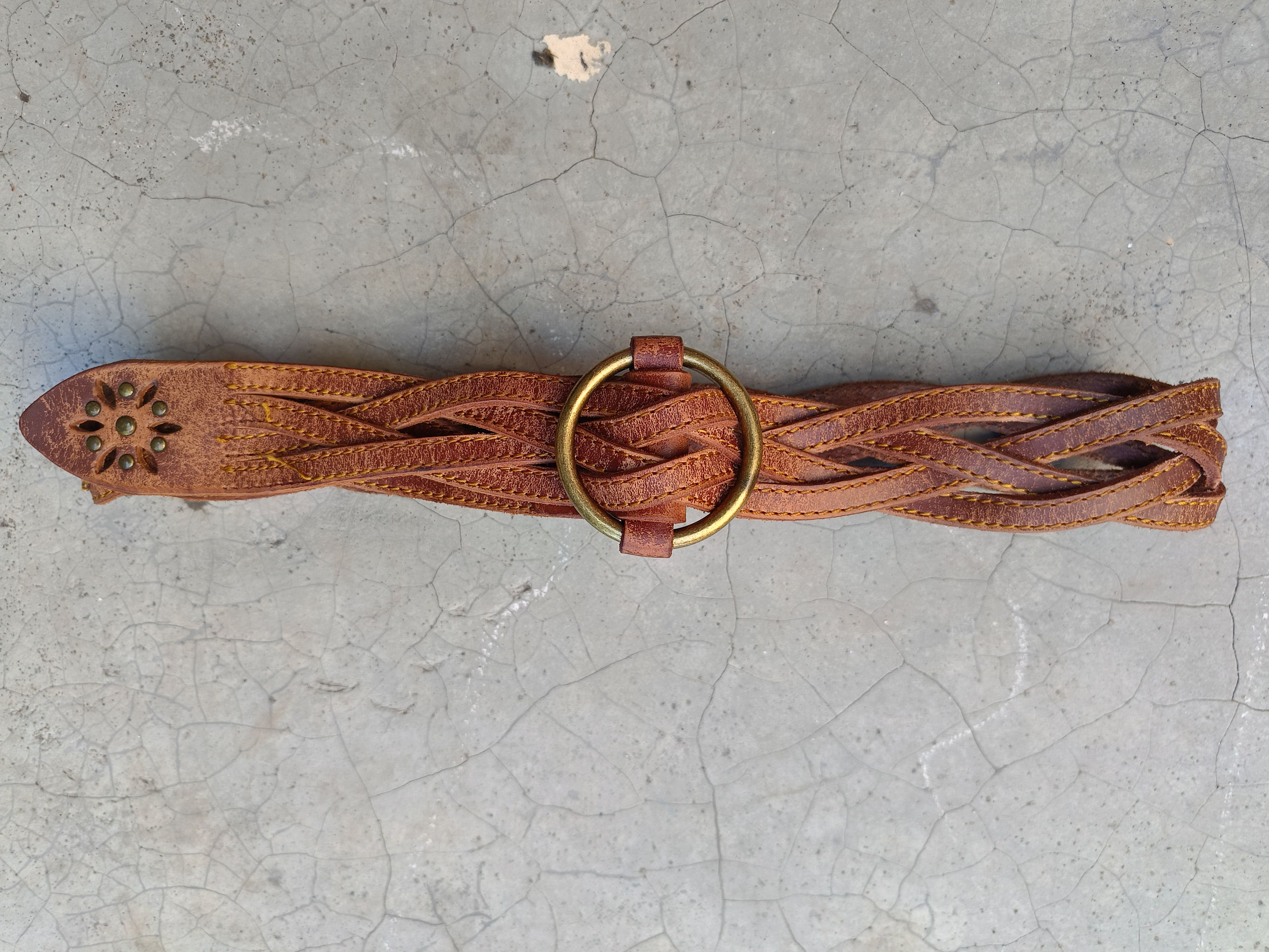 Levi's LEVI'S VINTAGE ETHNIC LEATHER BELT RING O Size ONE SIZE - 3 Thumbnail