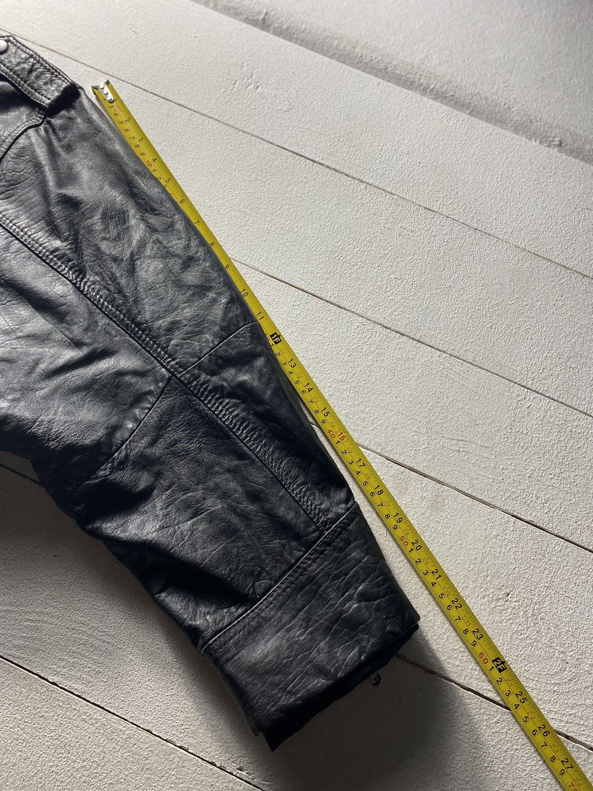 If Six Was Nine × Vintage 🔥LEATHER OG BIKER MOTORCYCLE JACKET BOMBER MENS SMALL PUNK Size US S / EU 44-46 / 1 - 7 Thumbnail