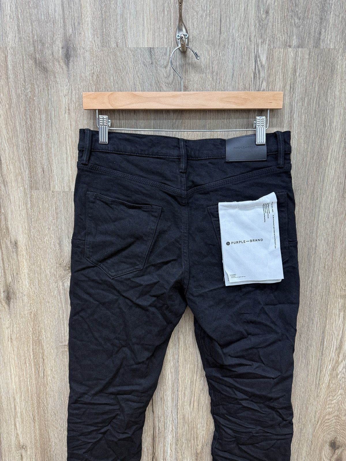 Purple Brand Purple Brand Black Denim Jeans Size US 30 / EU 46 - 7 Thumbnail