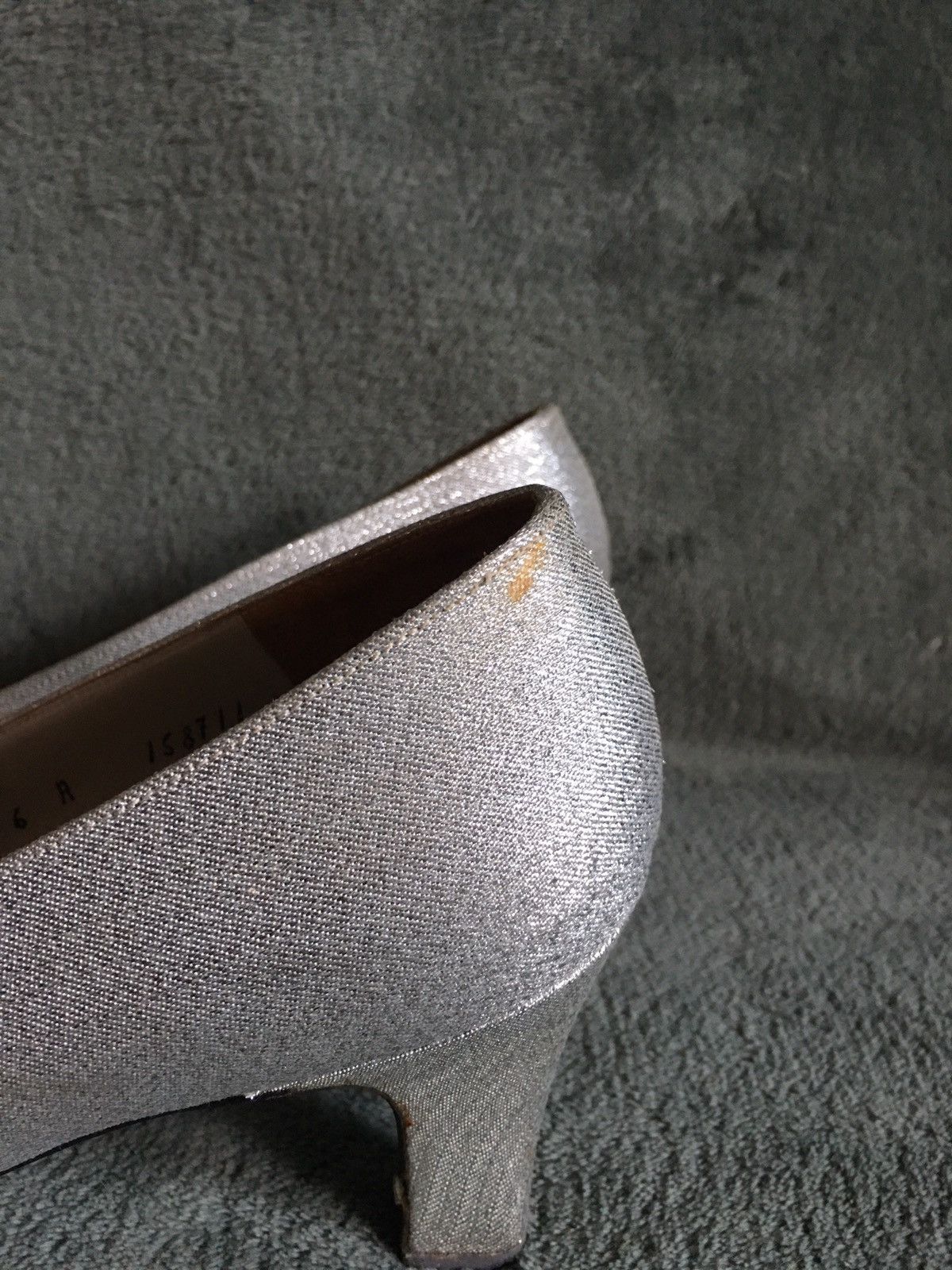 Dior Souliers Christian Dior Vintage Cristal Silver Pump Heels 6 Size US 6 / IT 36 - 8 Thumbnail