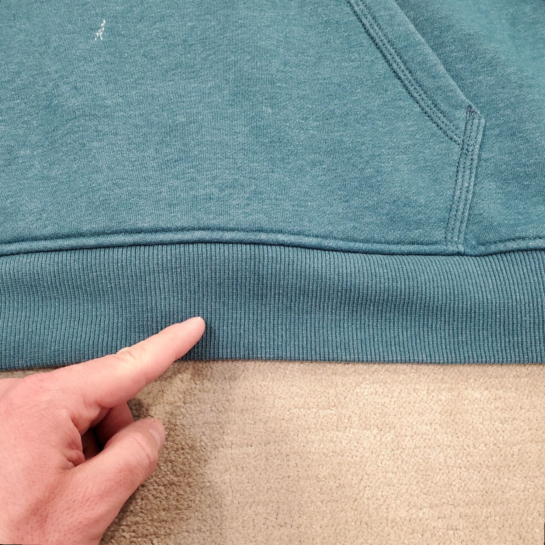 Carhartt Carhartt Hoodie Womens 2XL Blue Pullover Sweatshirt Relaxed Fit Logo H26 Size XXL / US 16-18 / IT 52-54 - 5 Thumbnail