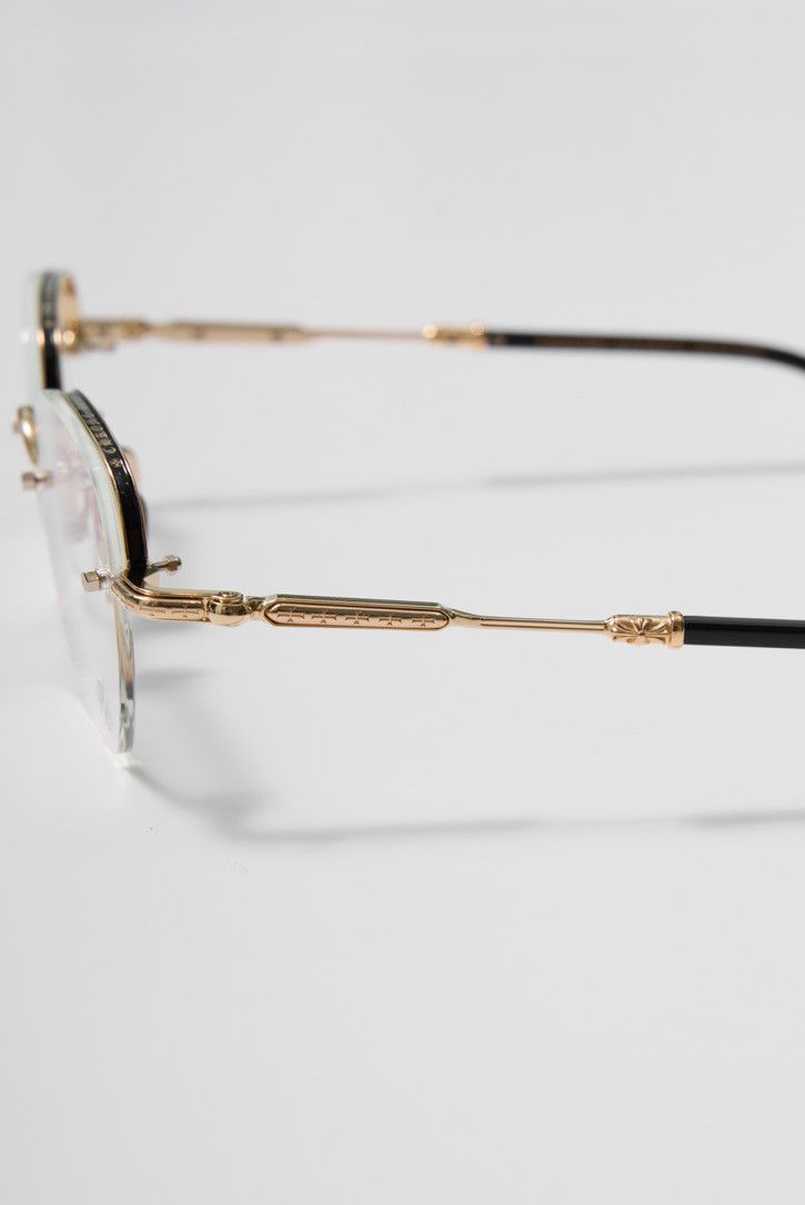 Chrome Hearts CHROME HEARTS FROSTED GOLD PLATED/BLACK Size ONE SIZE - 5 Thumbnail