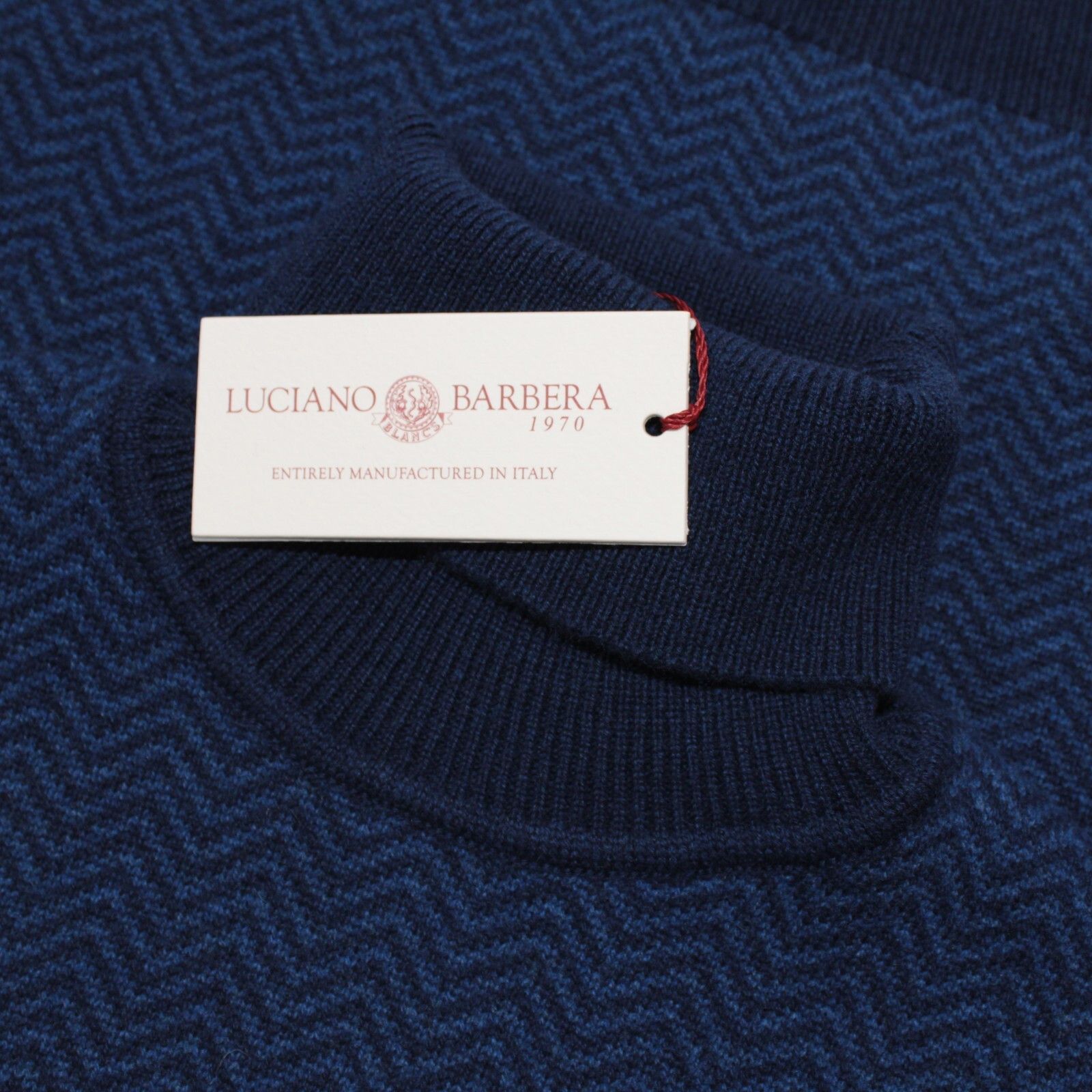 Luciano Barbera Luciano Barbera Sweater Size US S in Blue Size US S / EU 44-46 / 1 - 1 Thumbnail