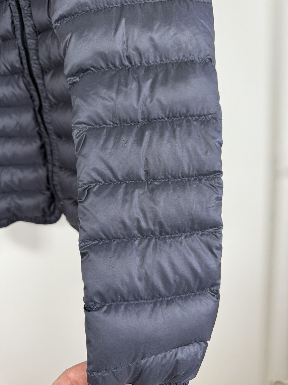 Moncler Moncler Girls Jacket Mayotte Size 14 Years Navy Blue Size XXS / US 00 / IT 34 - 4 Thumbnail