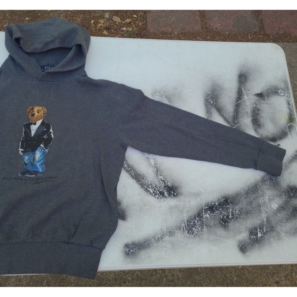Polo Ralph Lauren Ralph Lauren Men’s Large Polo Bear Hoodie Sweatshirt Jacket Size US M / EU 48-50 / 2 - 5 Thumbnail