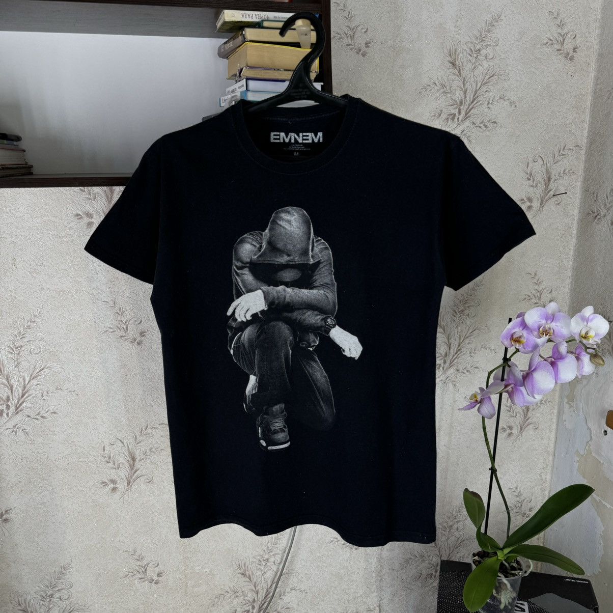 Eminem × Vintage Vintage Eminem 2017 T shirt Black Streetwear Rap Sz M Size US M / EU 48-50 / 2 - 3 Thumbnail
