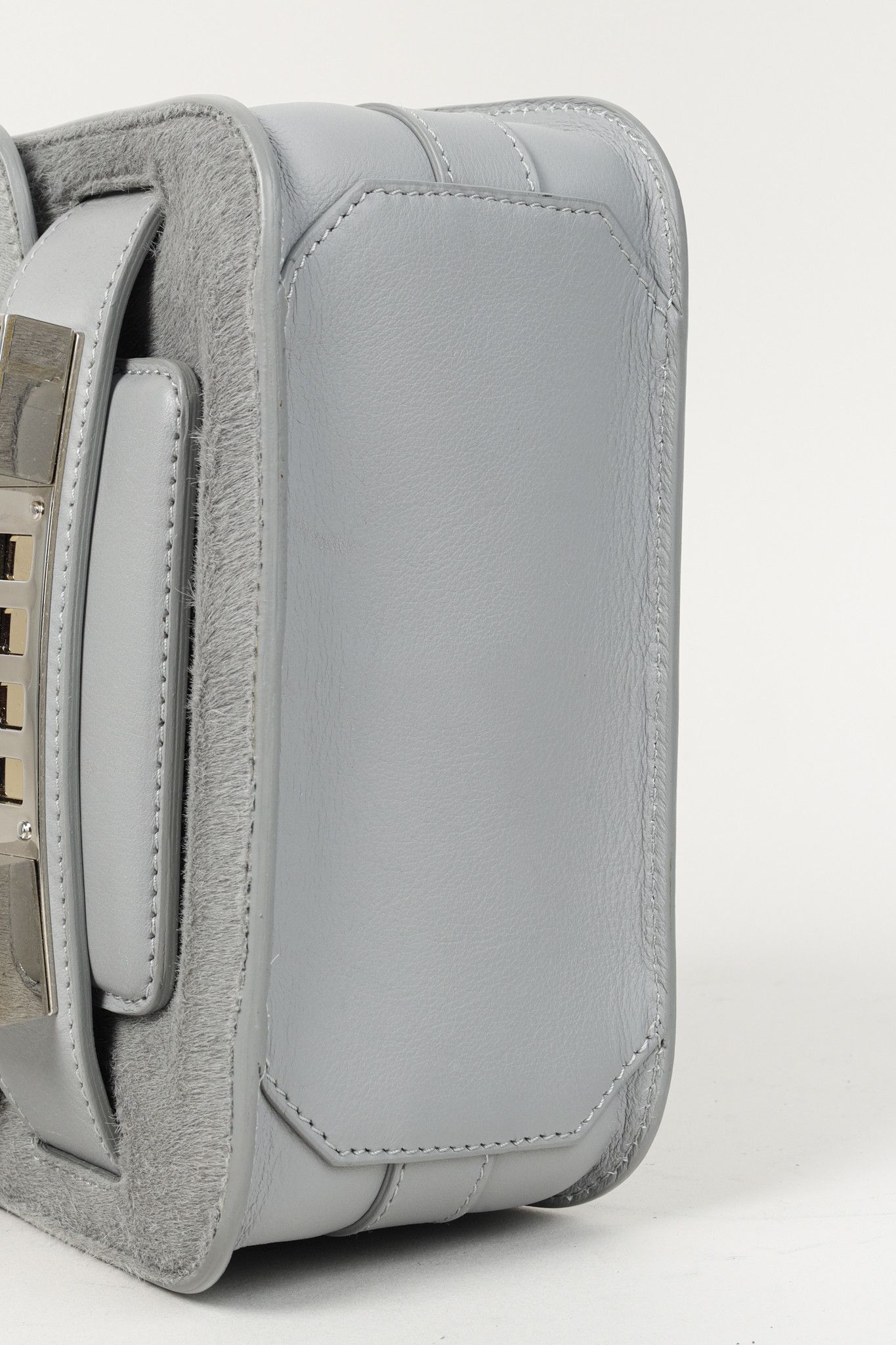 Proenza Schouler Proenza Schouler Icy Pearl Calf Hair PS11 Mini Shoulder Bag Size ONE SIZE - 5 Thumbnail