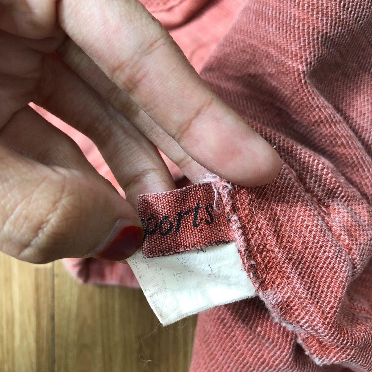 Other Vintage JOAN SPORTS PARIS Floral Embossed Denim Jeans Jacket Size L / US 10 / IT 46 - 5 Thumbnail