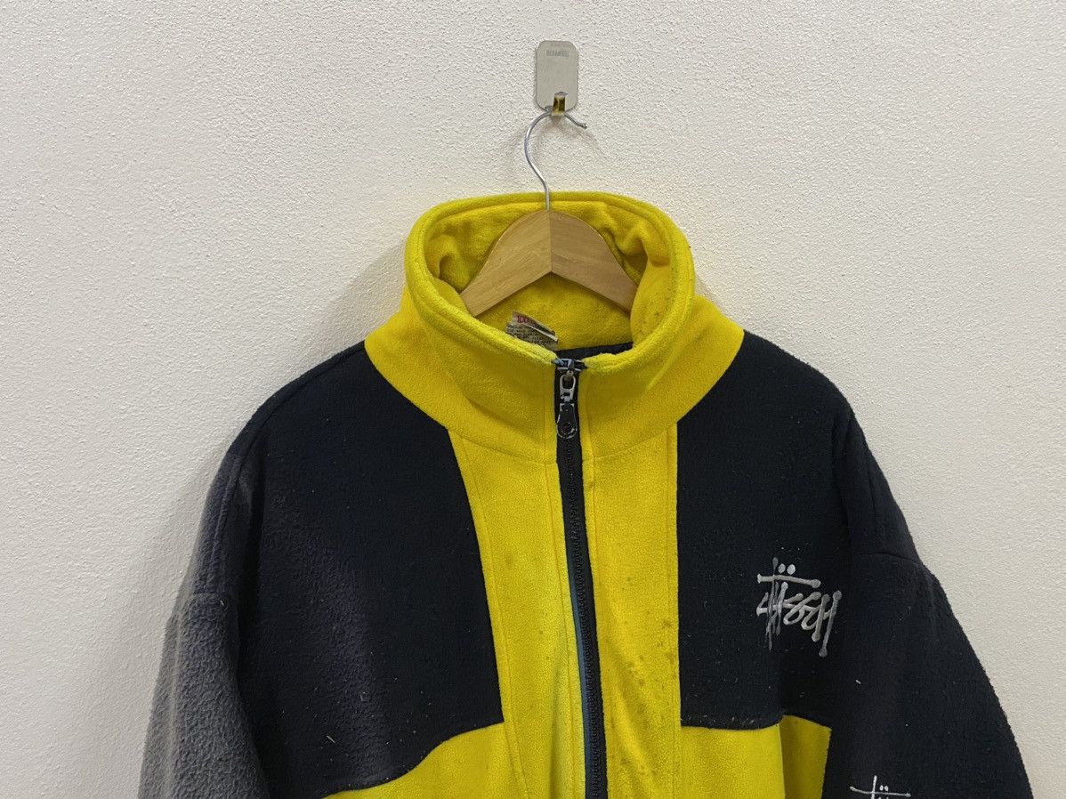 Stussy Vtg Stussy Fleece Jacket Big Logo Size US XL / EU 56 / 4 - 9 Thumbnail