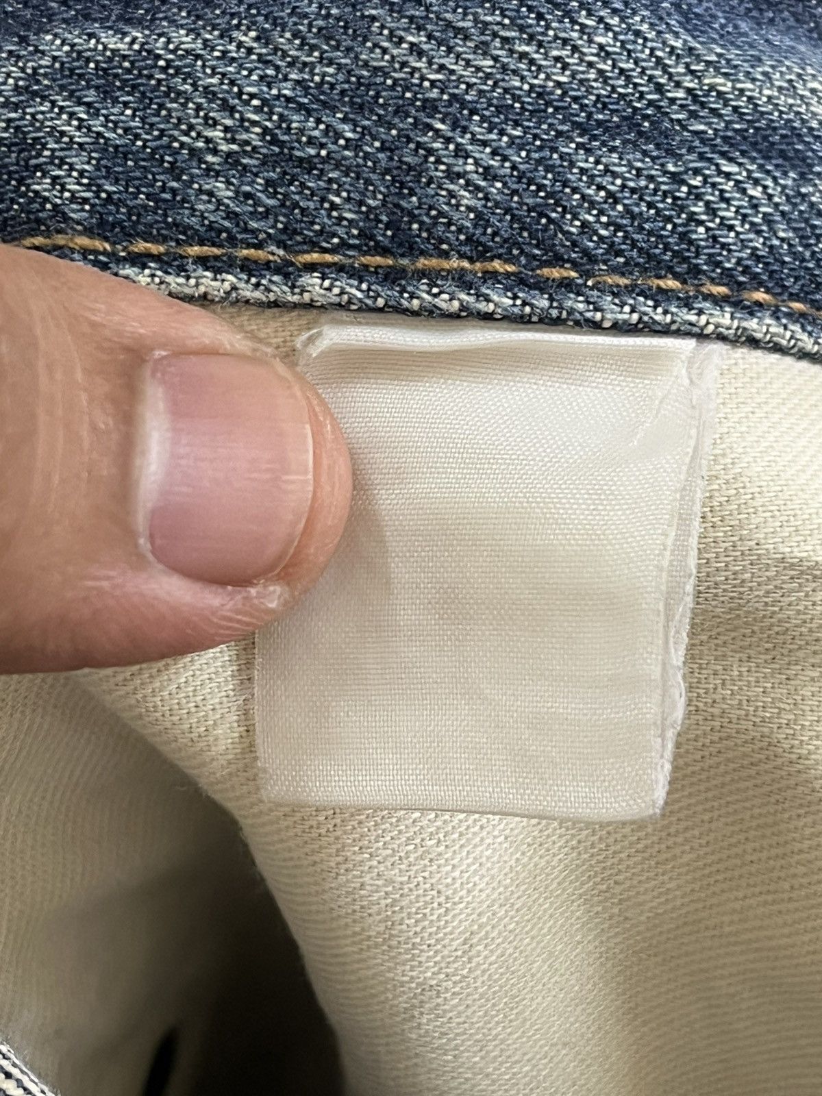 Japanese Brand × Le Grande Bleu (L.G.B.) × Warehouse Vintage Unique Clothing Warehouse Selvedge Mudwash Denim Size US 33 - 14 Thumbnail