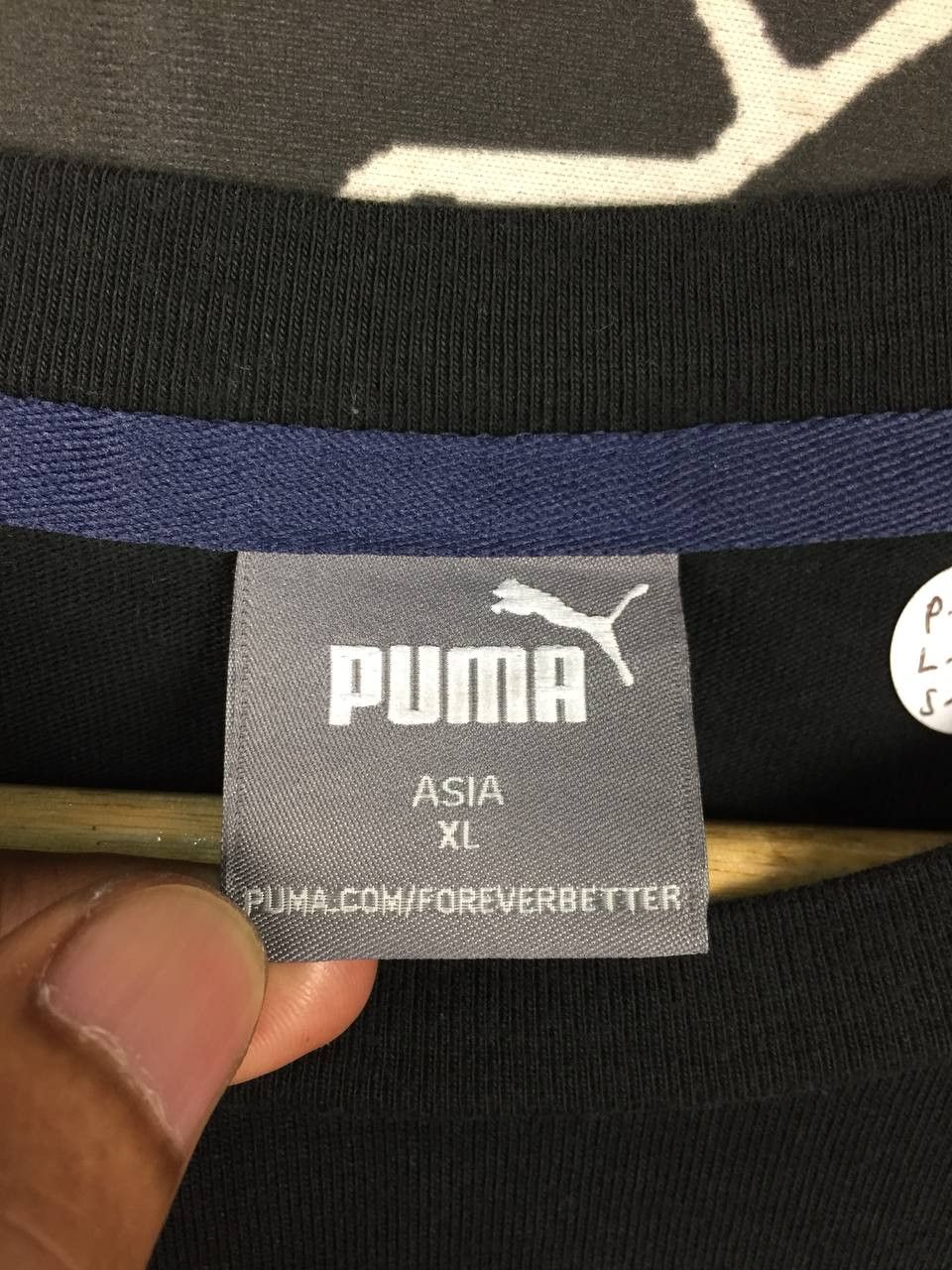 Puma Puma Sportswear Textured Sleeve Panels Long Sleeve Tee Size US L / EU 52-54 / 3 - 9 Thumbnail