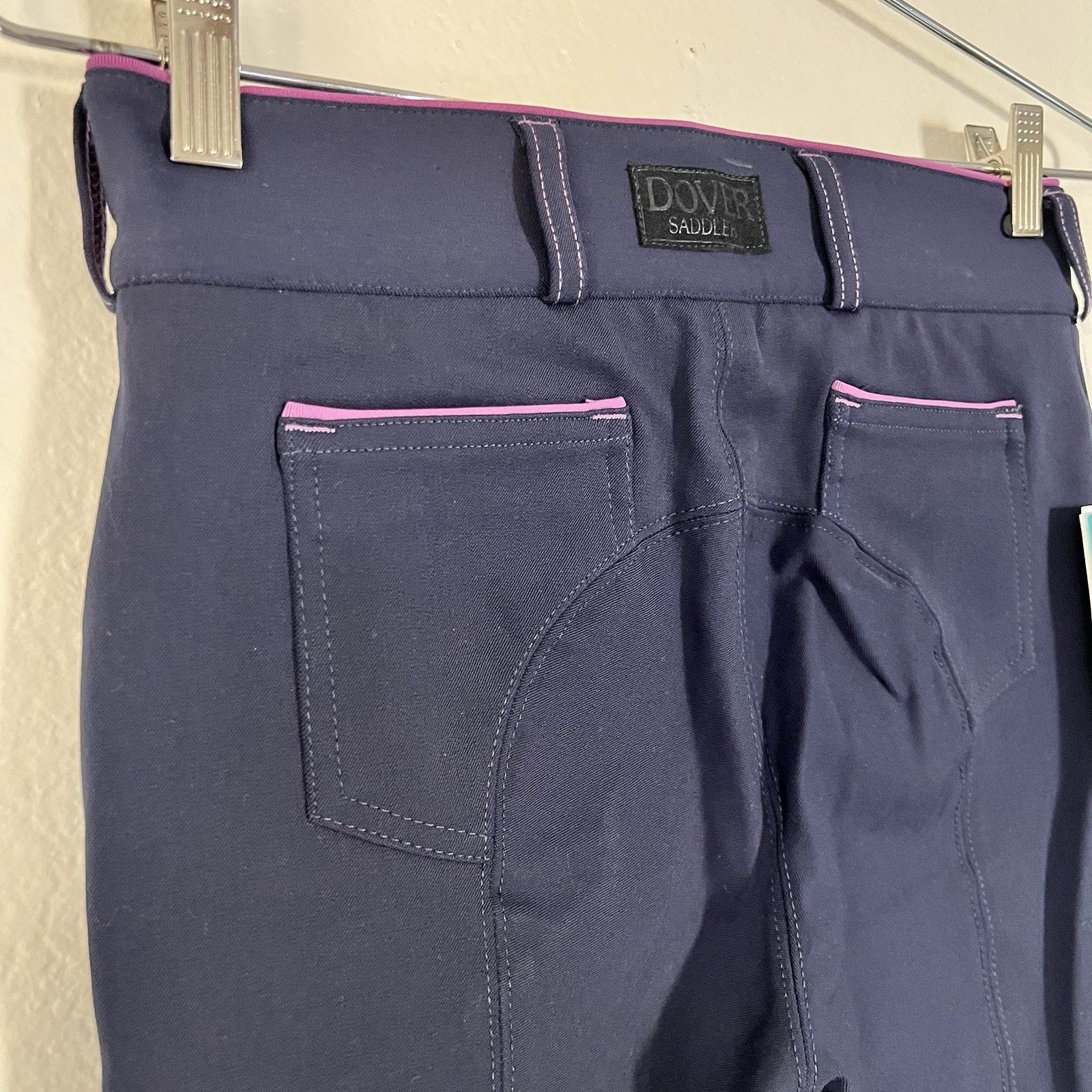 Other NWT Dover Saddlery Wellesley Breeches Girls 14 Riding Size 36" / US 14 / IT 50 - 4 Thumbnail