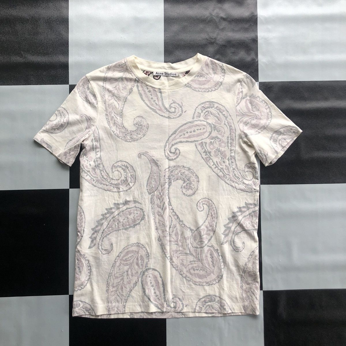 Acne Studios Acne Studios Paisley Tee Shirt Size US XS / EU 42 / 0 - 1 Thumbnail