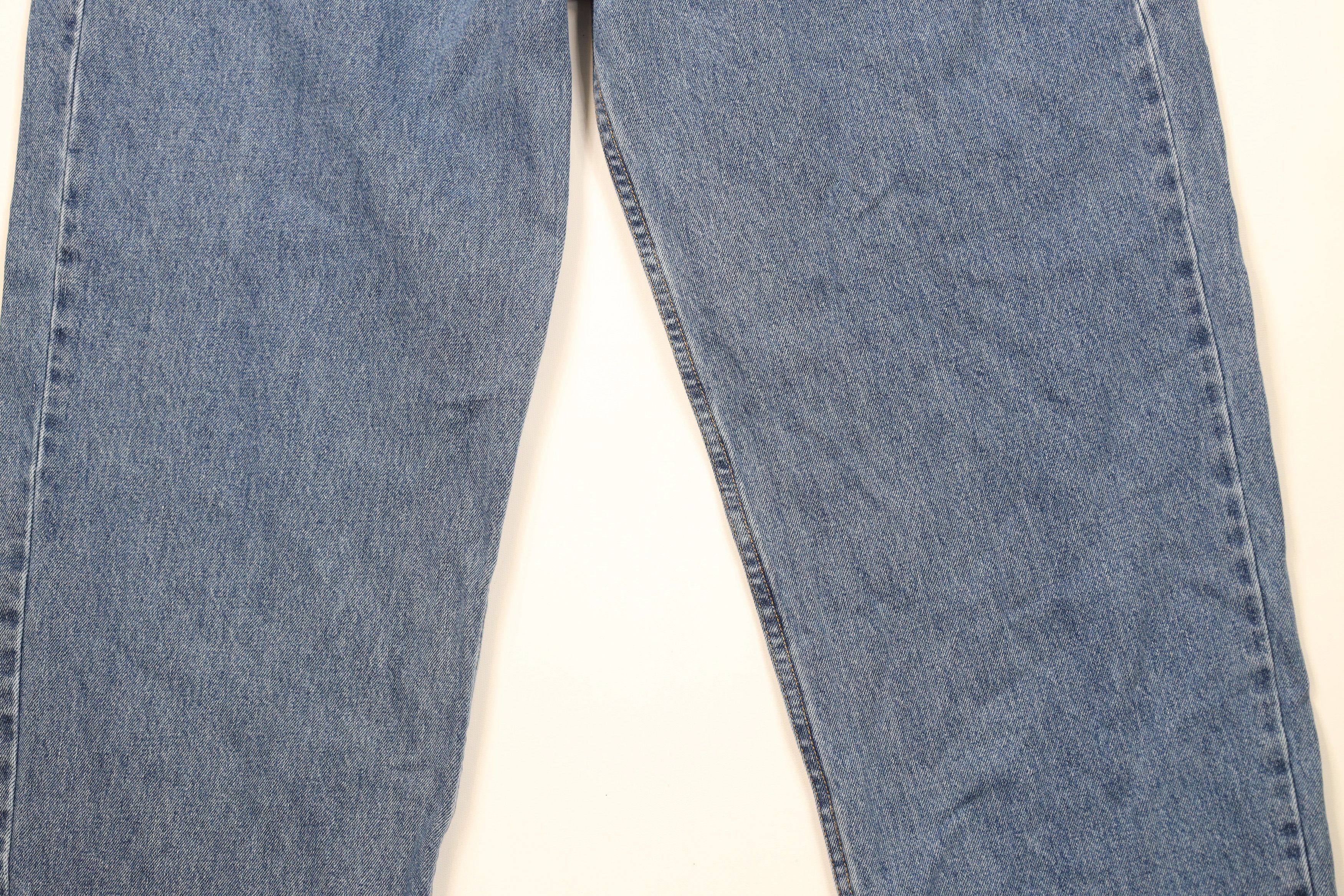Levi's Vintage Y2K Levis 550 Relaxed Fit Denim Jeans Blue Cotton Size US 44 / EU 60 - 3 Thumbnail