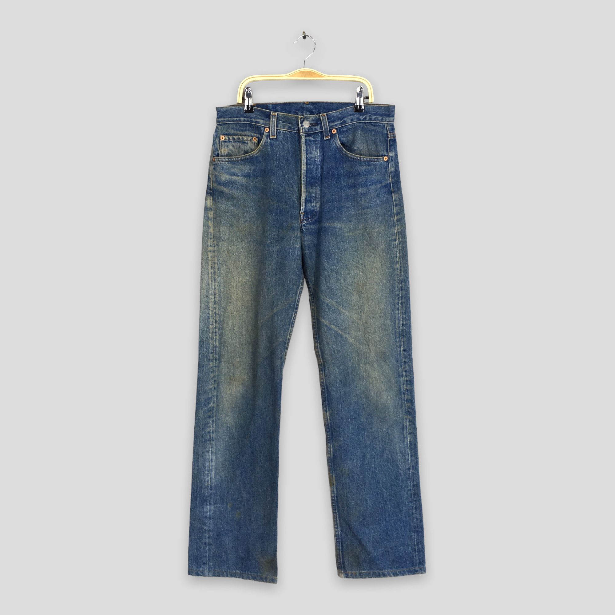 t*i様 【USED】Levi’s 501 CT White Oak Cone Levi's Levi's 501 CT White Oak Cone Denim Selvage Pants Size 30