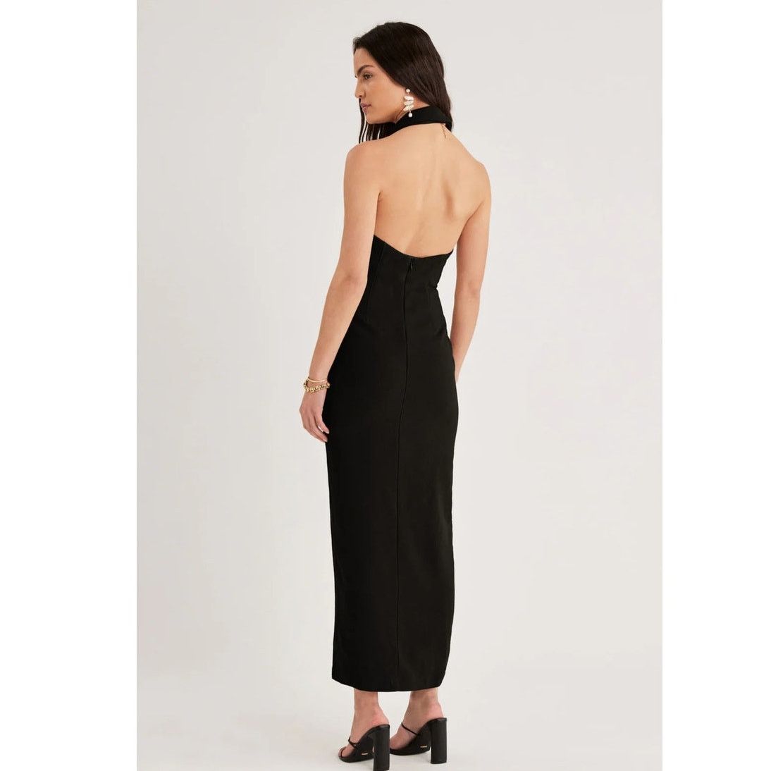 Free People New Rumer Arden Blazer Maxi Dress $499 AU M / US 6 Black Size M / US 6-8 / IT 42-44 - 6 Thumbnail