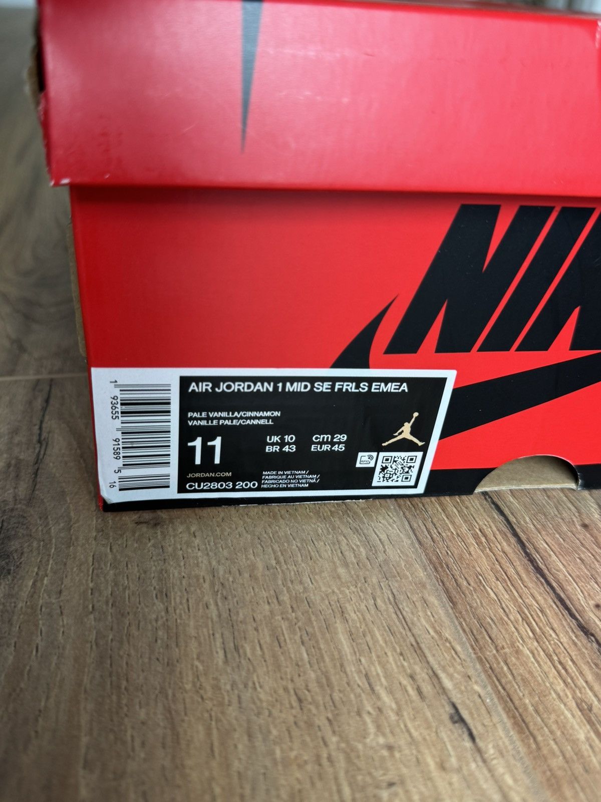 Jordan Brand Jordan 1 Mid SE Fearless Maison Chateau Rouge Size US 11 / EU 44 - 10 Thumbnail