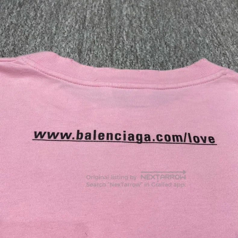 Balenciaga Balenciaga Pink Valentine's Day Limited Love Heart Long Sl Size US XS / EU 42 / 0 - 7 Thumbnail