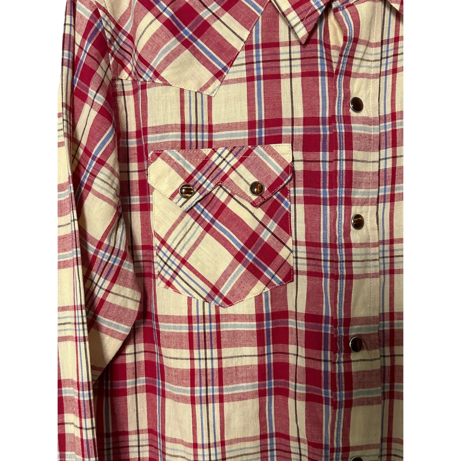 Other Tasha Polizzi Ladies L Wild West Pearl Snap Long Sleeve Size L / US 10 / IT 46 - 11 Thumbnail