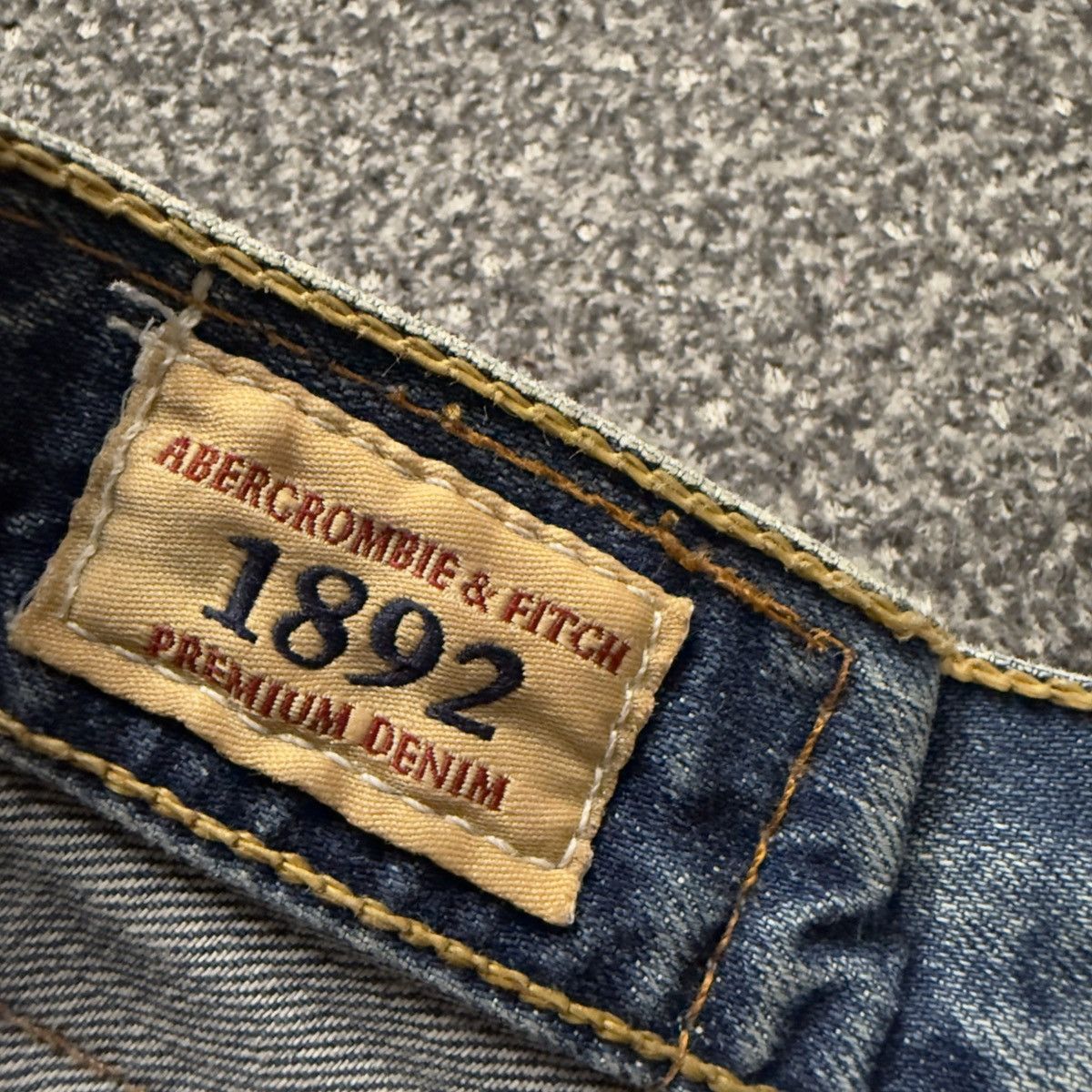 Abercrombie & Fitch 90s Flared Sick AF Boot Denim Size US 32 / EU 48 - 12 Thumbnail