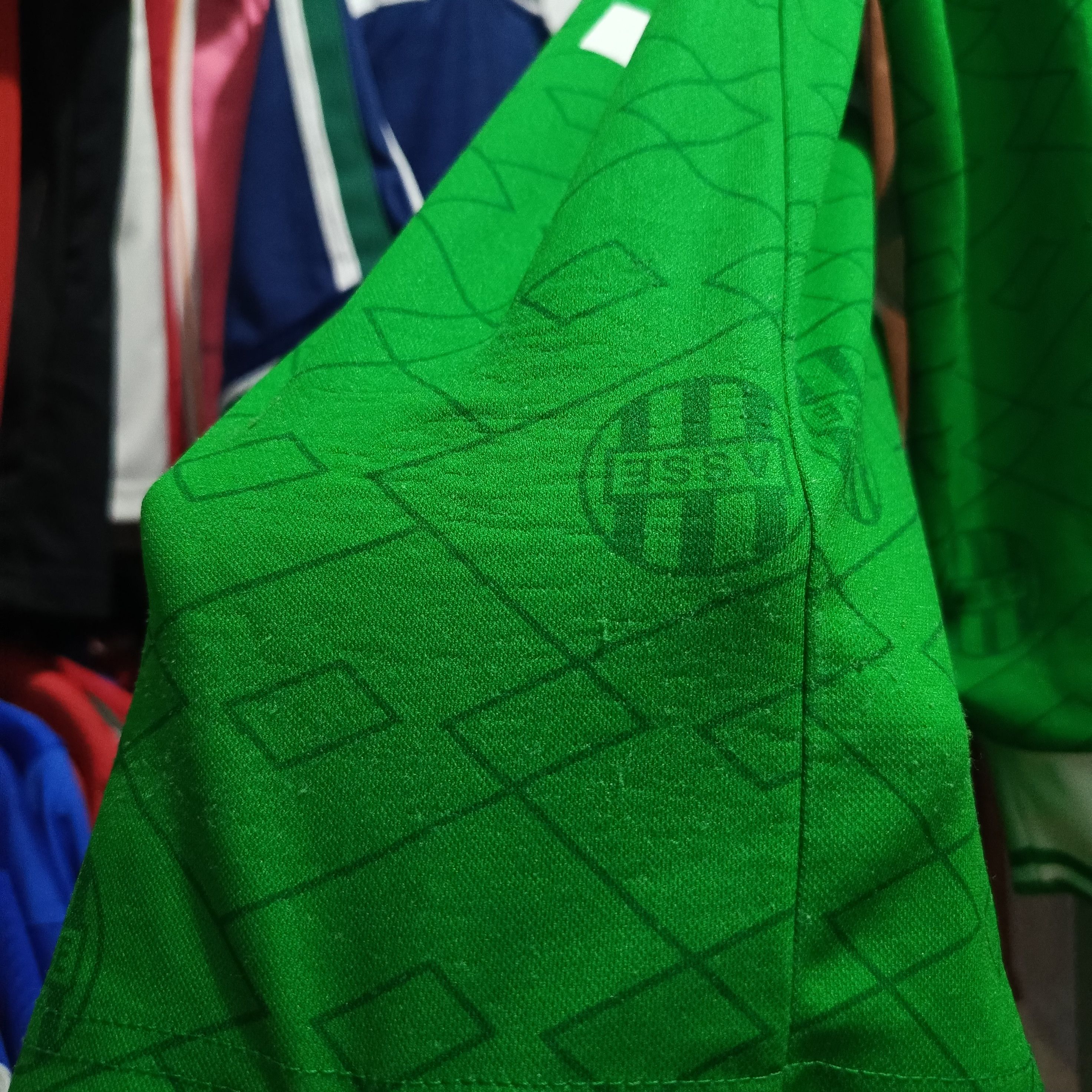 Lotto Sport St Etienne Vintage Lotto 1994 Long Sleeve Authentic Shirt Size US S / EU 44-46 / 1 - 5 Thumbnail