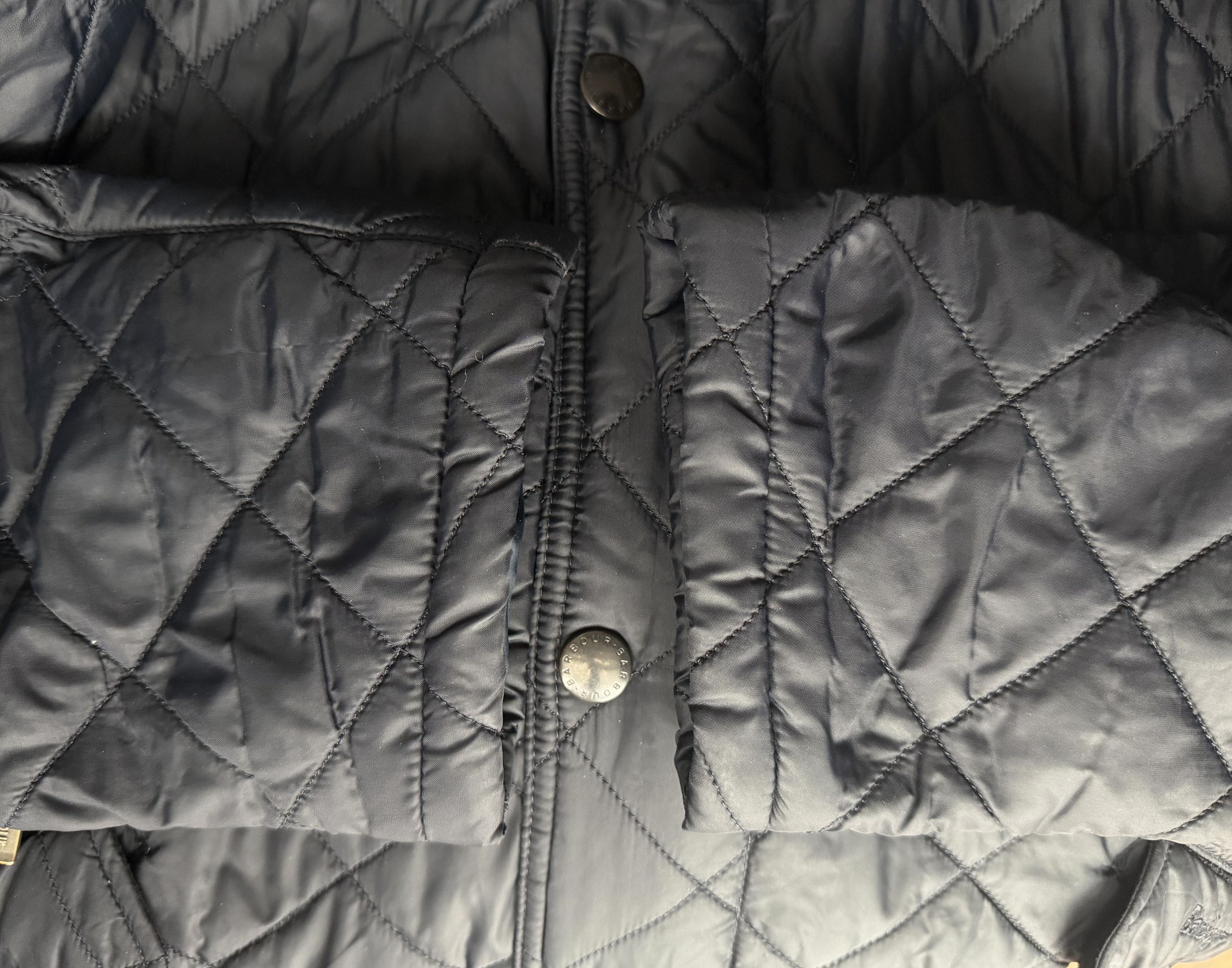 Barbour BARBOUR Chelsea Rib Neck Mens Quilted Jacket Size XXL Navy Size US XXL / EU 58 / 5 - 17 Thumbnail