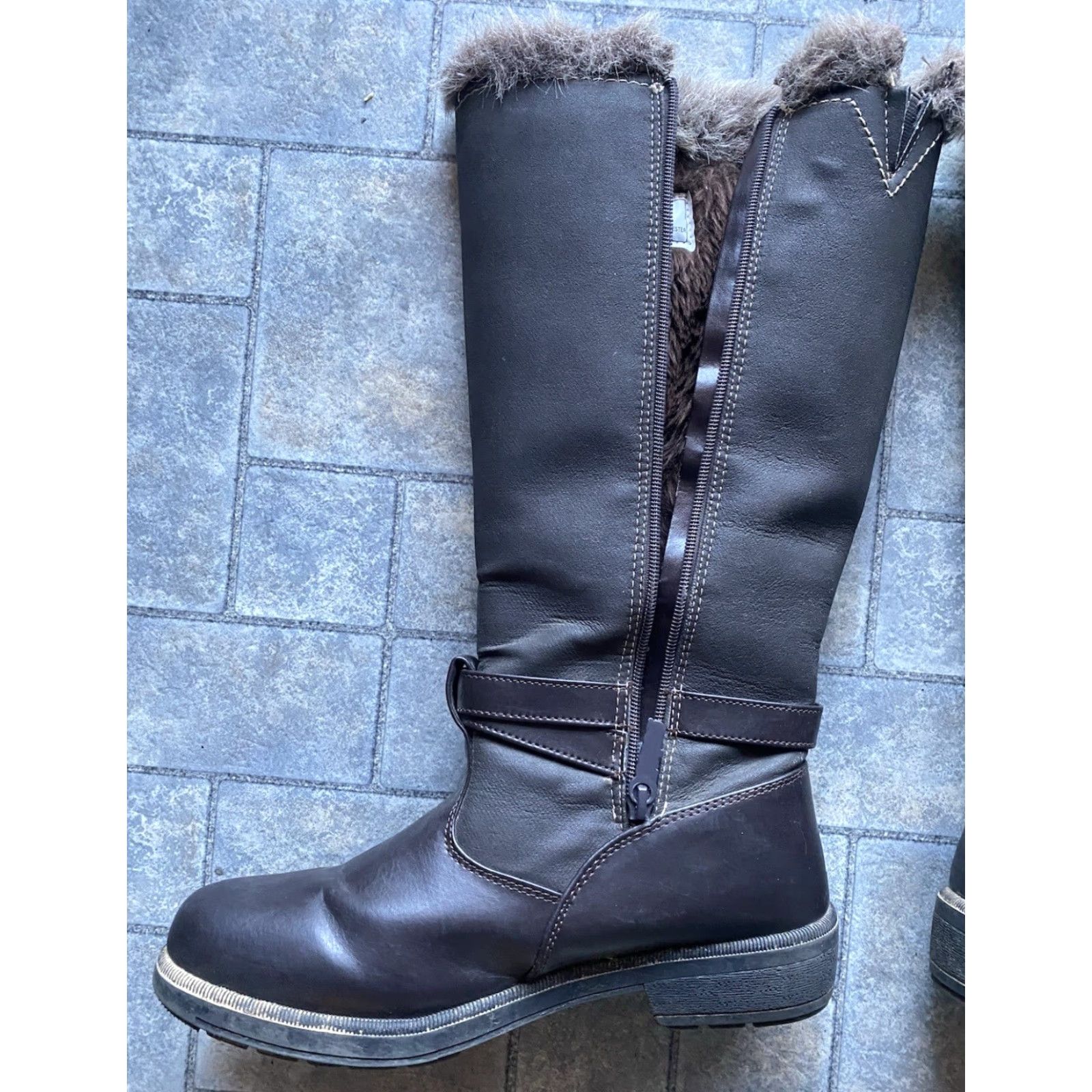 Vintage Totes Esther Snow Boots Black Women’s Size 10M Boot Women Size US 10 / IT 40 - 5 Thumbnail