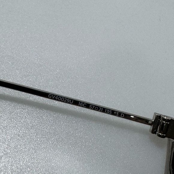 Givenchy Givenchy Square Fold Up Sunglasses Silver 57MM Size ONE SIZE - 6 Thumbnail
