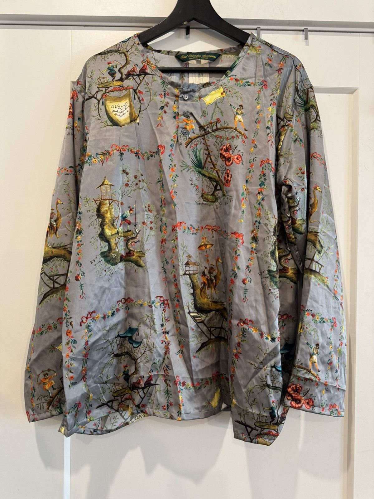 Paul Harnden Shoemakers 24SS print easy shirt | Grailed