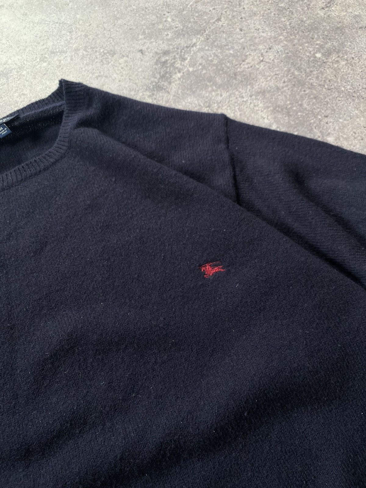 Burberry × Vintage Vintage Burberry London Wool Sweater Size US M / EU 48-50 / 2 - 3 Thumbnail