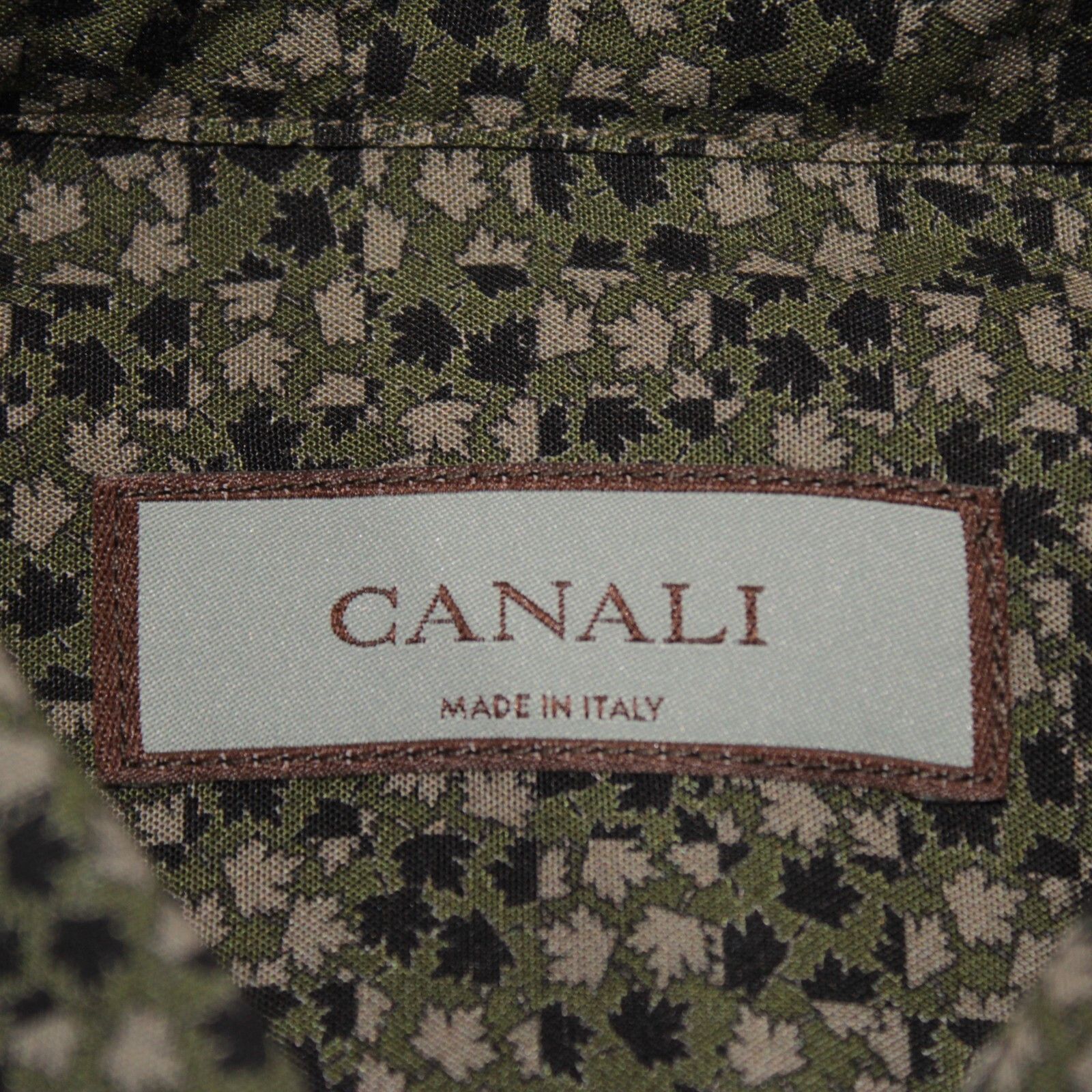 Canali Canali New with tags Shirt Size M US In Green Size US M / EU 48-50 / 2 - 9 Thumbnail