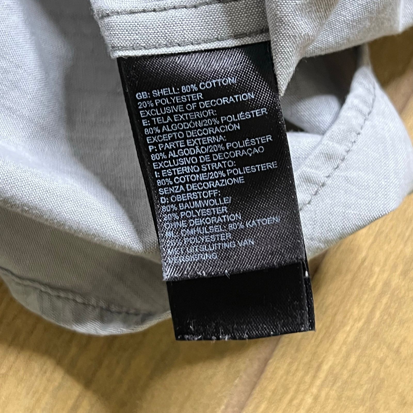 The North Face The North Face Button-Down Shirt, Men’s M Gray Long-Sleeve Size US M / EU 48-50 / 2 - 7 Thumbnail