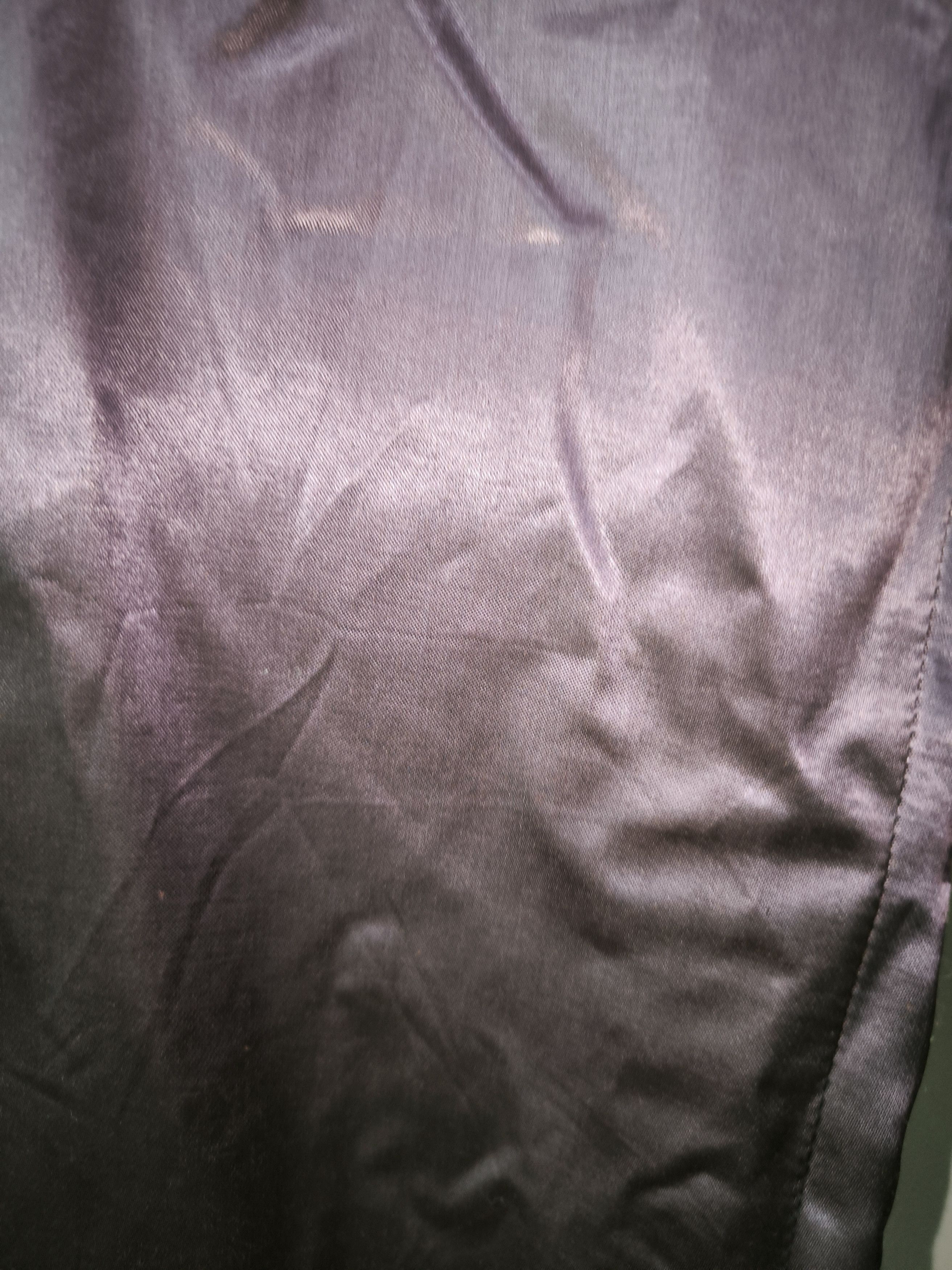 Designer × Marc Jacobs Rayon Shinning Wax Purple Ankle Pants Size 30" / US 8 / IT 44 - 17 Thumbnail