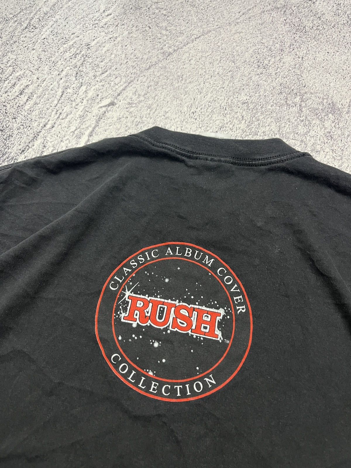 Band Tees × Vintage Rush 2112 Faded Rare Vintage Y2K Boxy Fit T Shirt 2000’s Size US L / EU 52-54 / 3 - 8 Thumbnail