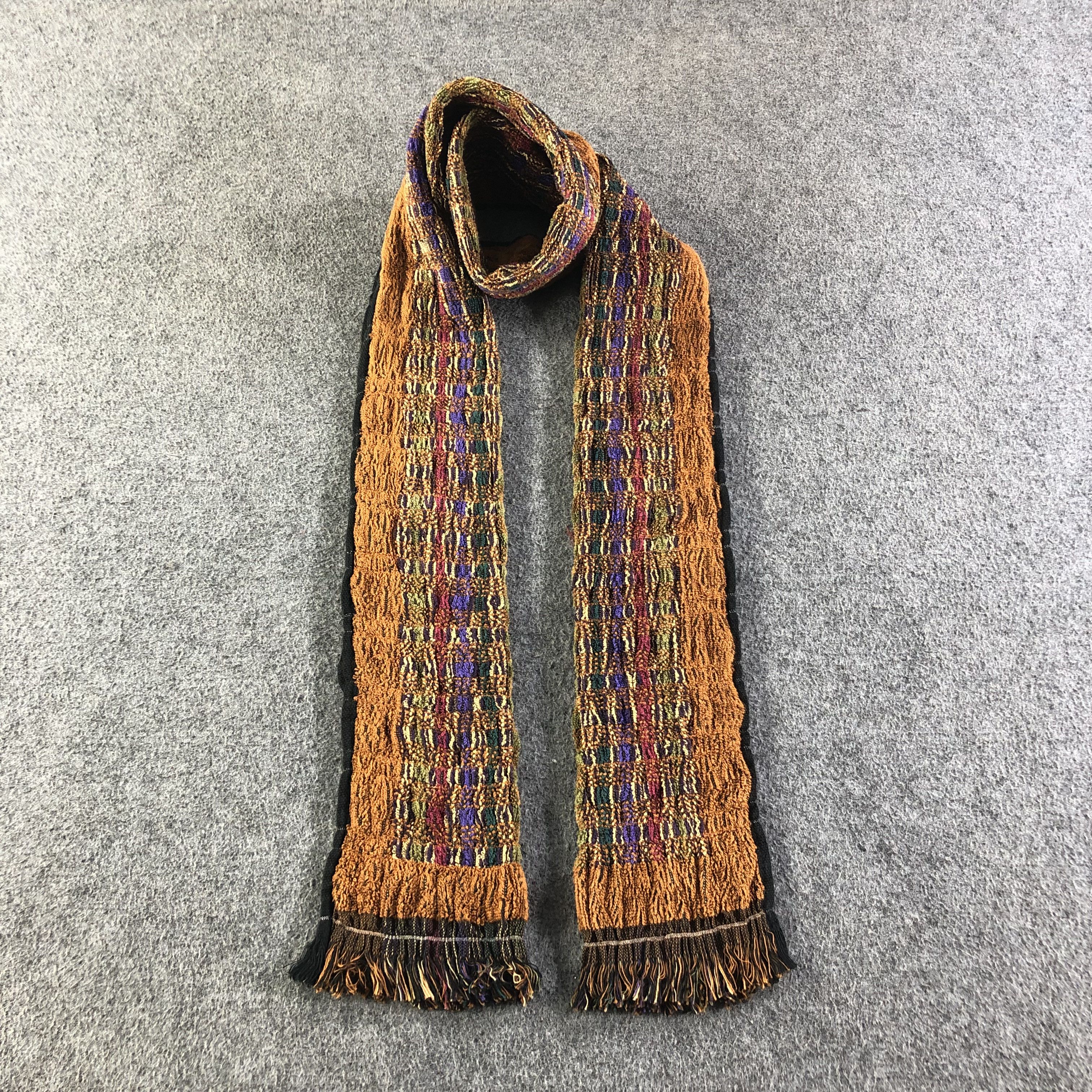 Missoni Missoni Cotton Scarf Muffler V1854 Size ONE SIZE - 1 Thumbnail