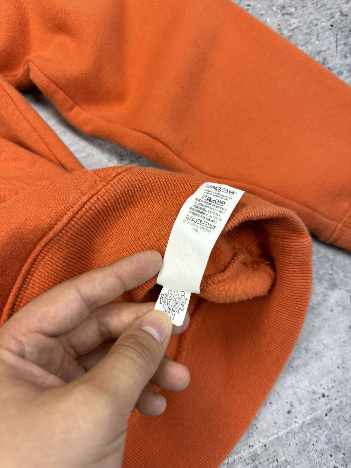 Gap × Vintage Vintage Gap Orange Hot Big Logo Y2K Style Hoodie Sweatshirt Size US L / EU 52-54 / 3 - 11 Thumbnail