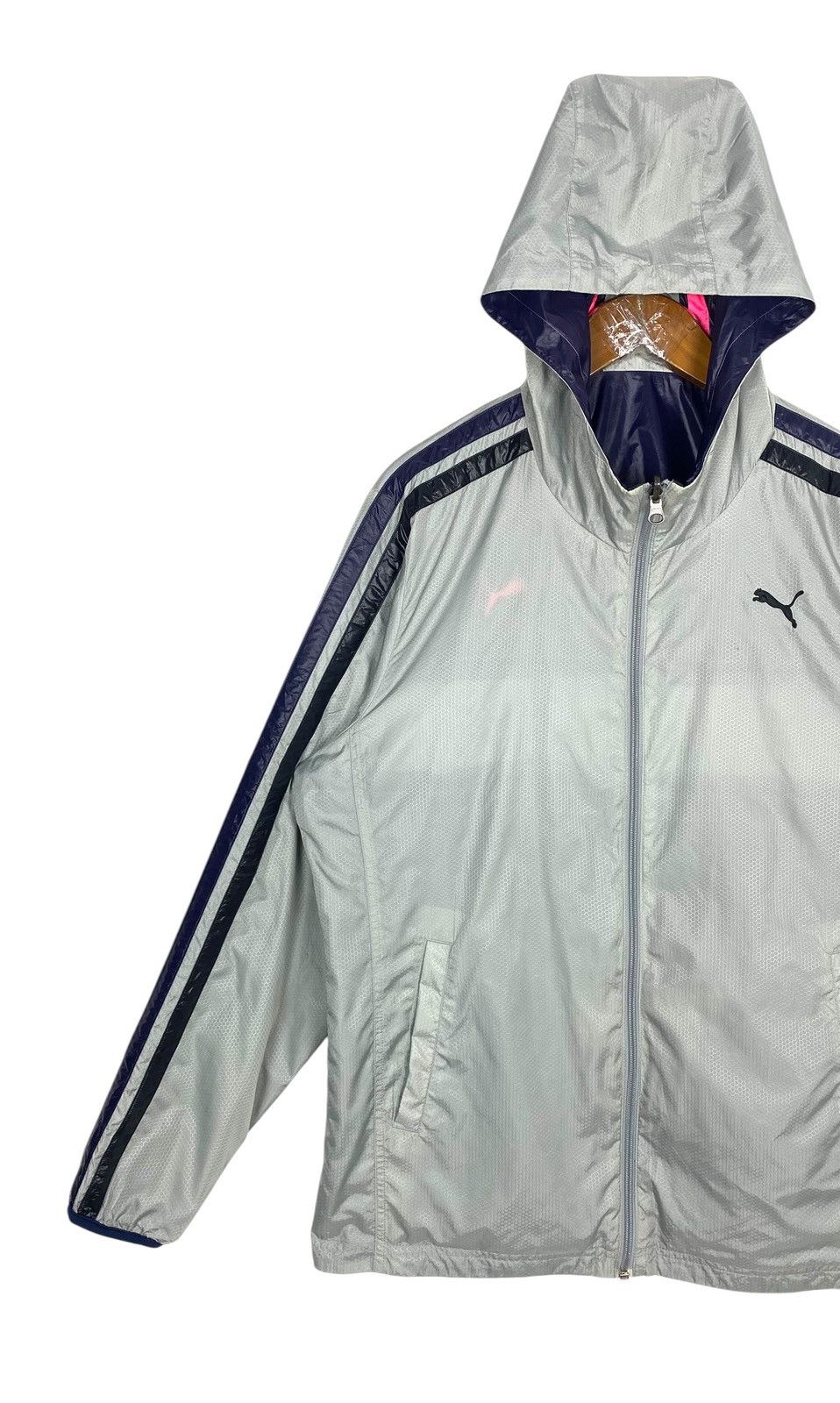 Puma Rare‼️ Puma Reversible Hoodie Light Jacket Size US M / EU 48-50 / 2 - 7 Thumbnail