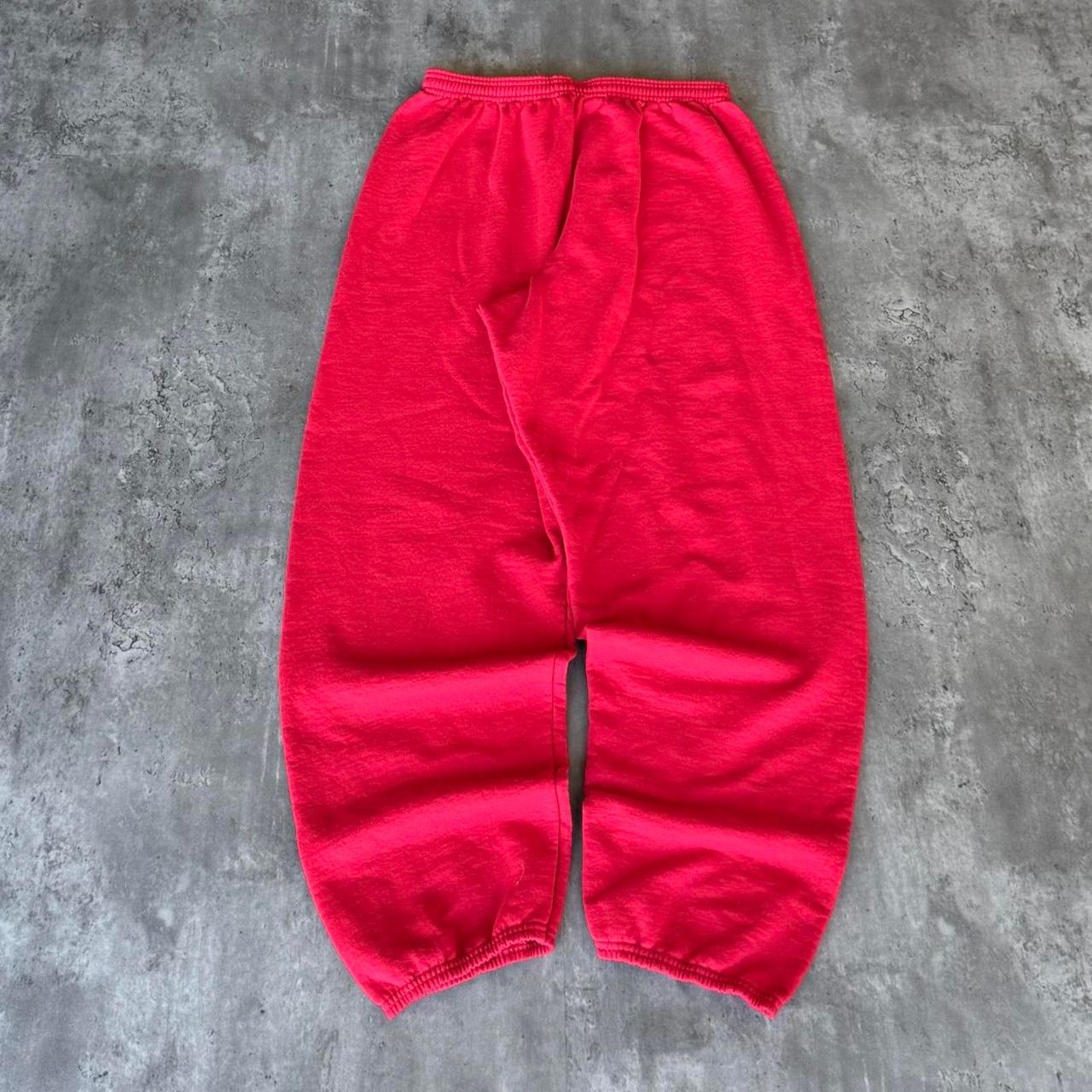 Hanes × Vintage Red Hanes Essential Comfy Sweatpants Size US 30 / EU 46 - 2 Thumbnail