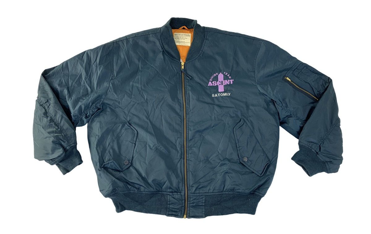90s USAF Flyer’s Man Intermediate Bomber Aviator Jacket