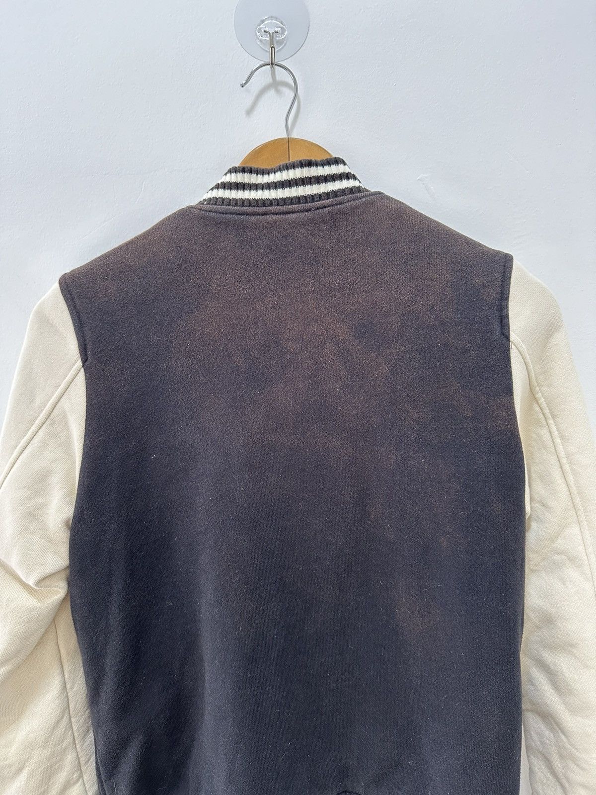 Issey Miyake Ne-net Varsity Jacket Cat Logo Two Tone Color Issey Miyake Size US M / EU 48-50 / 2 - 9 Thumbnail