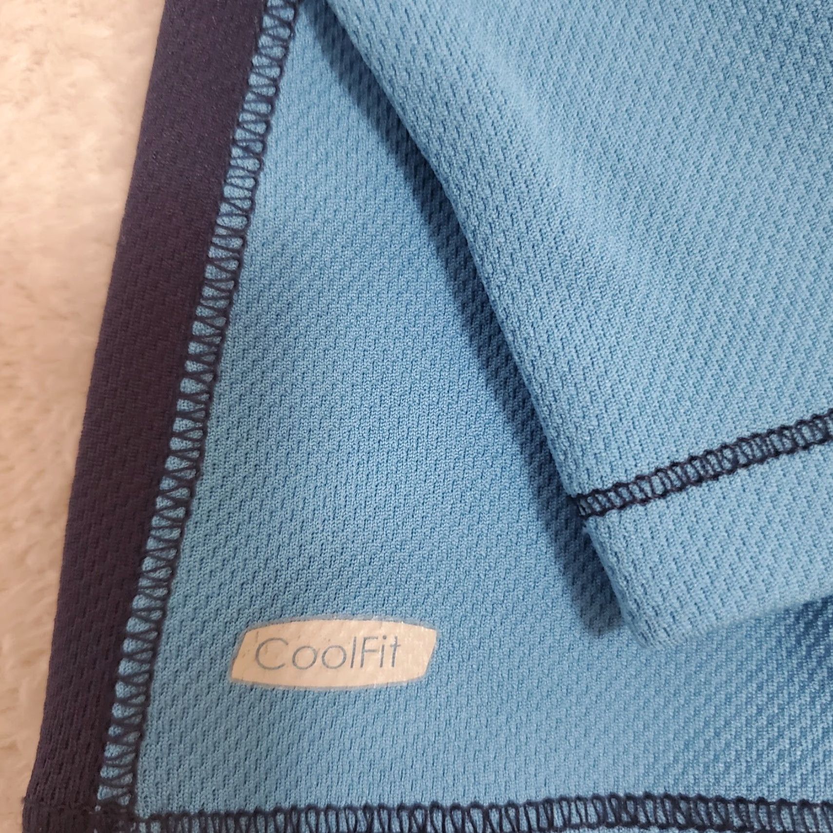 Alo Alo Yoga CoolFit Top Women L Blue Long Sleeve Round Neck Active Shirt Branded Size L / US 10 / IT 46 - 5 Thumbnail