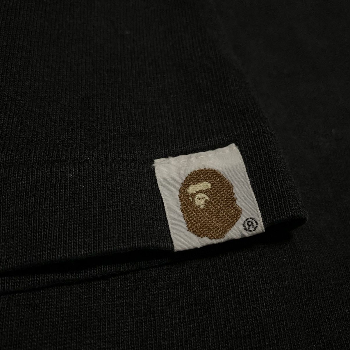 Bape Bape Medium A Bathing Ape Graphic Black Tee Vintage OG Size US M / EU 48-50 / 2 - 5 Thumbnail