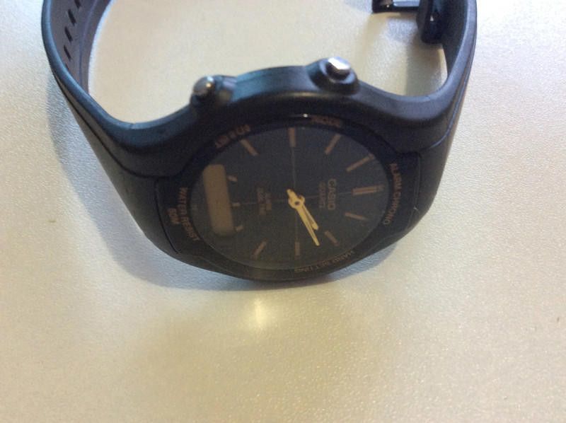 Casio Casio digital black plastic strap watch Size ONE SIZE - 5 Thumbnail