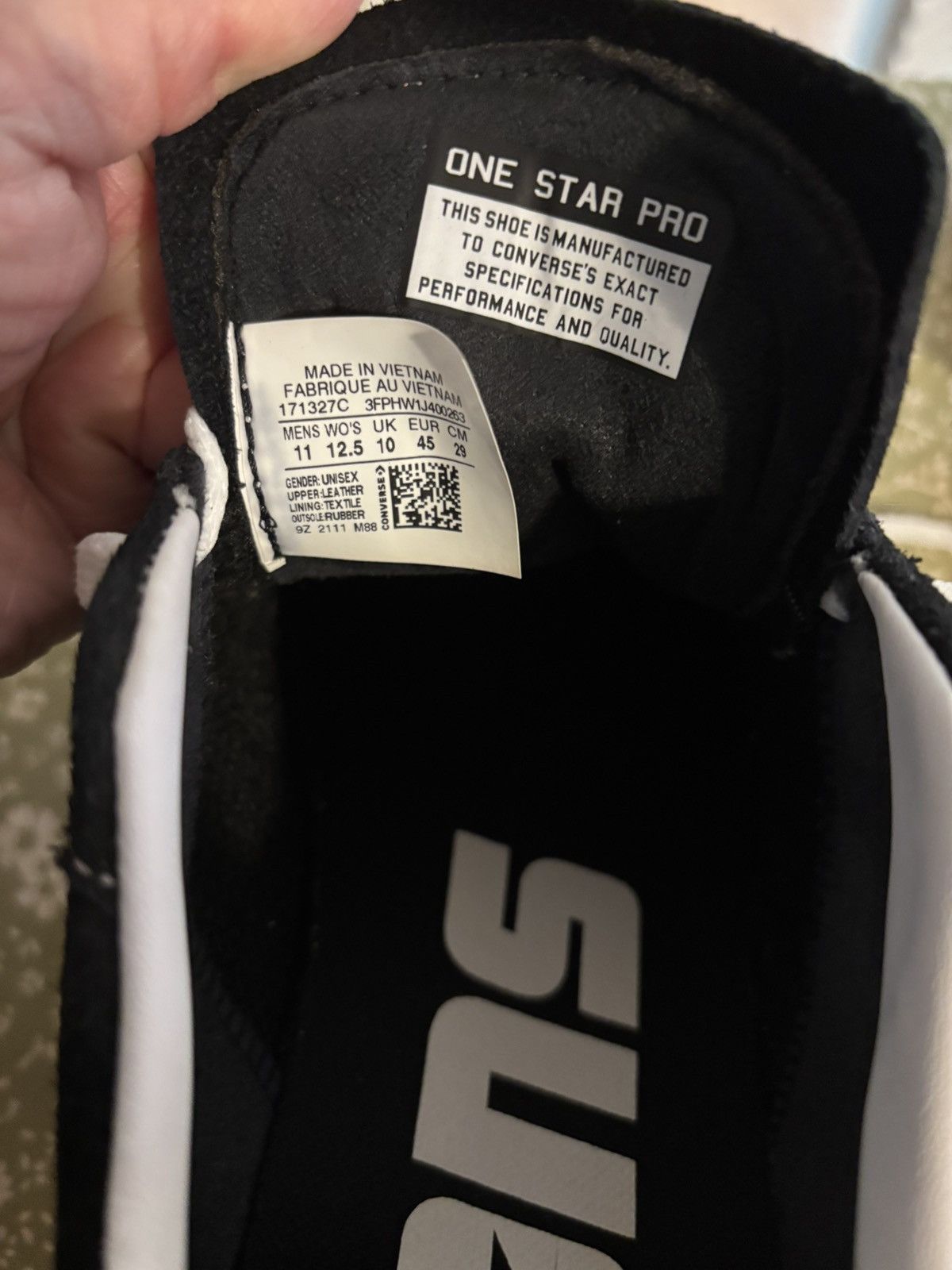 Converse Converse One Star 95 in Black Size US 11 / EU 44 - 11 Thumbnail